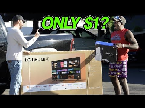 Selling Expensive Items For $1..