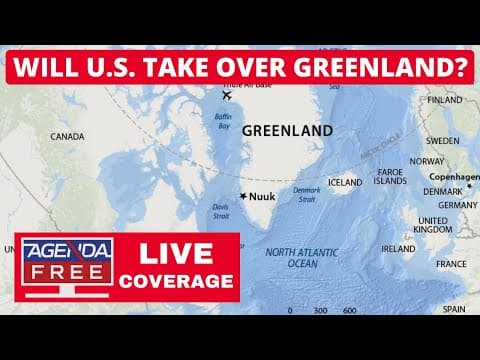 Will Trump & Us Take Over Greenland? - Live Breaking News Coverage (with Venezuela Updates)