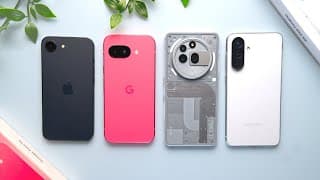 Best Midrange: Pixel 9a Vs Nothing (3a) Pro Vs Samsung A56 Vs Iphone 16e