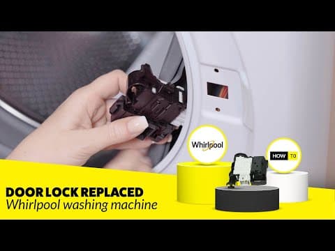 Easy Way You Should Replace Your Whirlpool Washing Machine Door Lock!