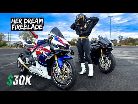 My Girlfriend Bought A Rare Fireblade..