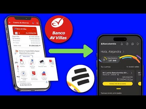 ¿cómo Transferir De Av Villas A Bancolombia En 2026?