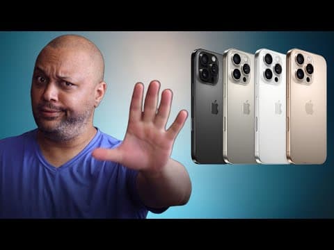 Why I Almost Upgraded To The Iphone 16 Pro Max
