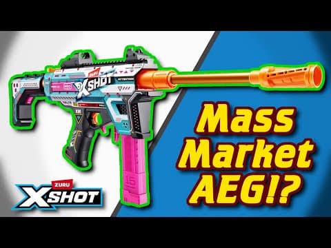 The Xshot Pro Aeb: A Nerf Aeg Available On Shelves