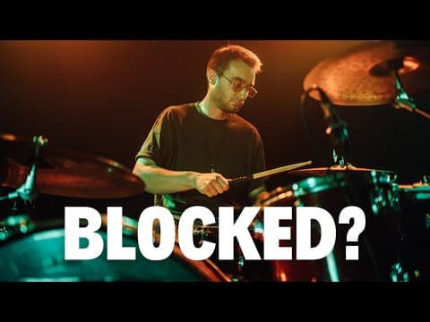 Is Your Attitude Holding You Back On The Drums?