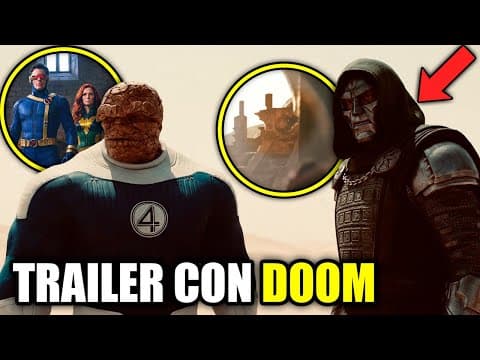 Doctor Doom En Teaser De Doomsday | Pelea Entre La Mole Y Miembro De Los X-men | Jean Grey Revelada