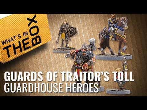 Hire New Heroes For Guards Of Traitor's Toll | New Fantasy Miniatures Unboxing & Review
