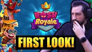 My First Look At Rush Royale! | Building The Best Beginner Deck! | Part 1 | #ad