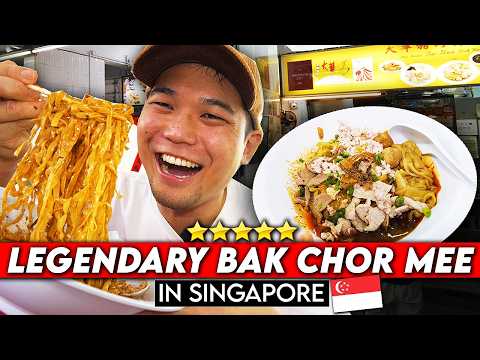 I Finally Try Singapore's Legendary Bak Chor Mee