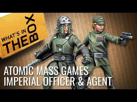 Very Cool! Make Your Own Star Wars: Legion Imperial Agent & Officer | Unboxing &  Review