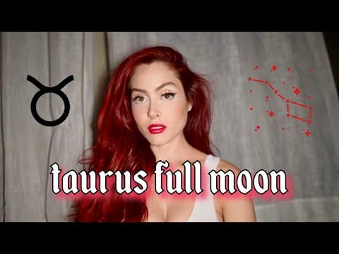 Taurus Full Moon: The Perfect Time To Let Go (november 5th, 2025)