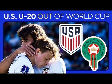 Charlie Davies: "too Safe" | Morocco Send U.s. Packing From Fifa U-20 World Cup | Ciwyw
