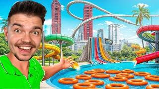 Wydałem 1.000.000$ Żeby Ulepszyć Mój Park Wodny! 💦