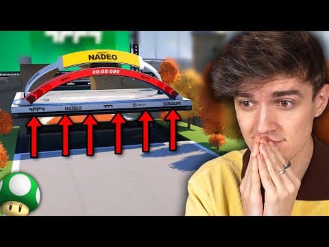Trackmania But Every Finish Is 1-block Higher 🔴