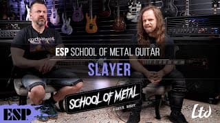 Esp School Of Metal Guitar | Slayer Lesson | Esp Guitars