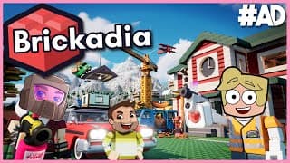 🔴brick Building + Full Physics!?! - Brickadia With Impulse & Xisuma #ad
