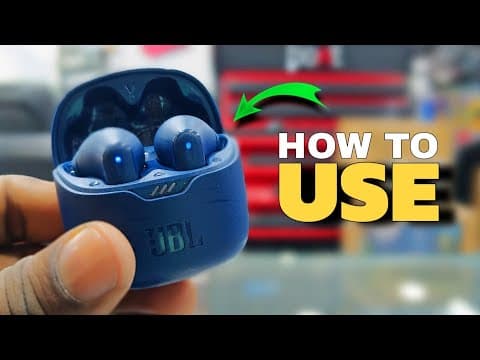 How To Use Jbl Tune Flex Earbuds - Anc Mode - All Touch Fetures 👍
