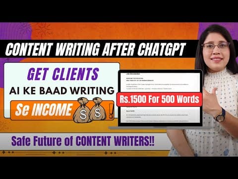 Future Of Writers After Chatgpt:kaise Banaye Career Safe Ai Content Writing Job,rank Math Content Ai