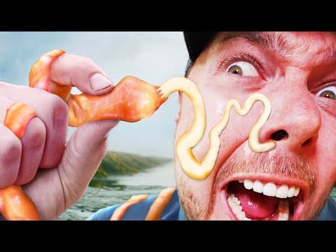 Yikes! Monster Worm Sprays Toxic Slime!