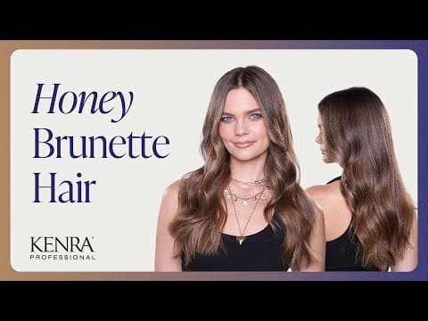 How To: Honey Brunette Hair Color | Trending Fall Hair Color | Kenra Color