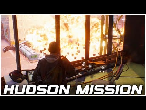 Hudson Refugee Camp Is Awesome In The Division (no Commentary)