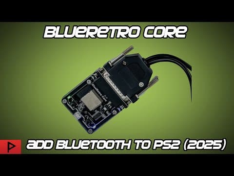 Blueretro Core - Adding Bluetooth To Ps2 Console Easily (2025)