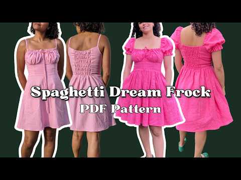 Spaghetti Dream Frock Tutorial