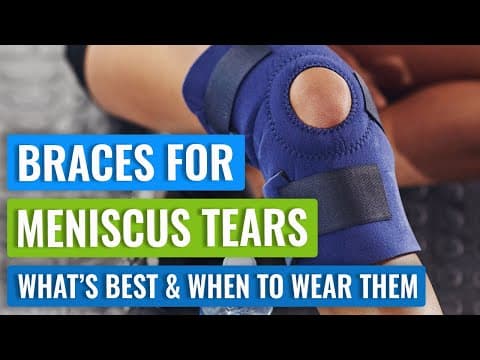 Best Knee Braces For Meniscus Tears ... And When To Remove Your Brace Immediately