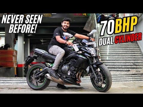 Ye 70bhp 2 Cylinder Kawasaki Bike Kabhi Nahi Delkhi Hogi | Full Throttle Action!!