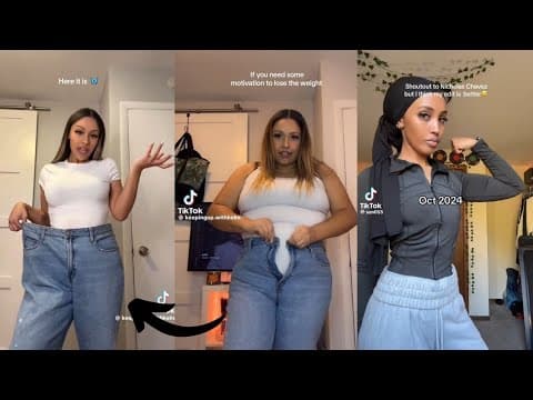 Amazing Tiktok Weightloss Transformations