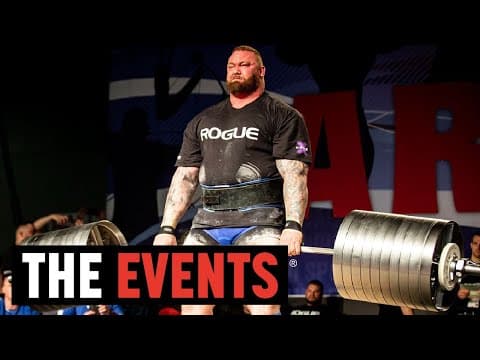 Arnold 2026 Strongman Events Just Dropped | What's the Fuss About?