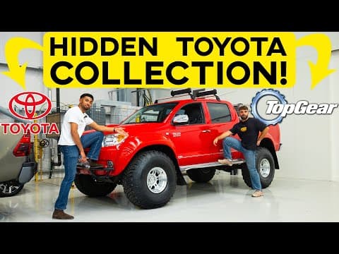 We Found Toyota's Hidden Car Collection! - Toyota Heritage Tour