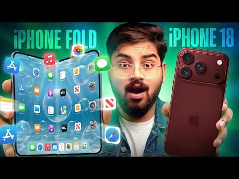 Iphone 18 Pro Max Leaks 🔥 Features & Launch Date In India ✅ Iphone 18 Fold