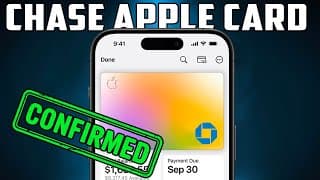 Confirmed: Chase Taking Over Apple Card (wsj Report)