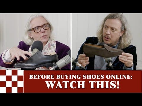 Before Buying Shoes Online:  Watch This Masterclass!