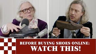 Before Buying Shoes Online:  Watch This Masterclass!