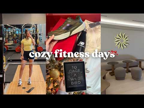 Vlogmas 2025 🎄 Chatty Fitness Vlog | Leg Day Workout, New Pilates Studio & Book Recommendations!