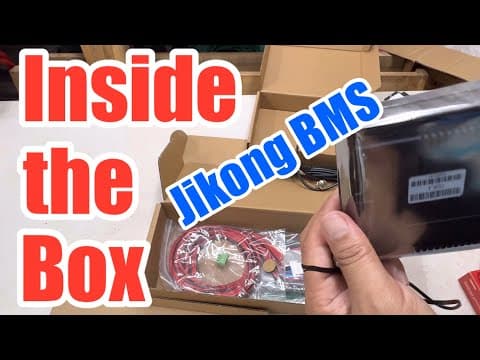Jk Bms And Unboxing Of Fire Extinguishing Device | Use The Code Xiansola To Get Your Discount