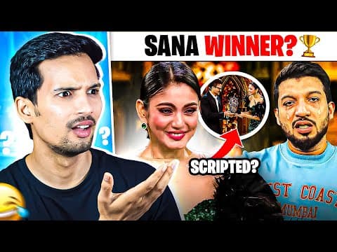 Sana Makbul Wins Bigg Boss Ott3! 😱😱aditya Rawat