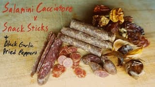 Black Garlic Habanero Snack Sticks 2 Ways | Celebrate Sausage S06e03