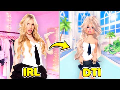 DRESS TO IMPRESS... BUT I can ONLY USE CLOTHES I OWN IRL...