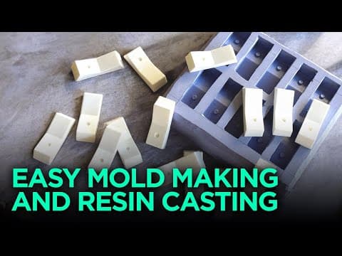Silicone Mold Making & Resin Casting Tutorial | Easy Diy Step-by-step Guide!