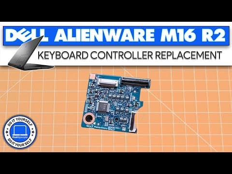 How To Replace Your Keyboard Controller Board | Dell Alienware M16 R2