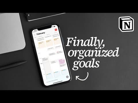 How To Set 2026 Goals In Notion Using Board View (step-by-step)