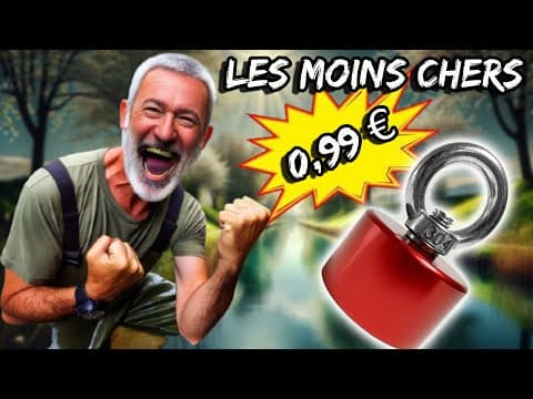 Incroyable Le Materiel De Peche A L'aimant Le Moins Cher Et Le Plus Puissant Est Là