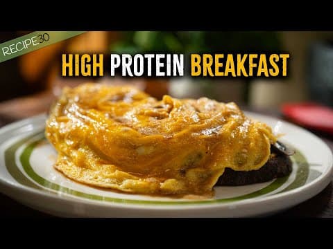 Stop Overcooking Your Eggs: The High-protein 'folded' Technique