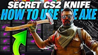 Cs2 Has Hidden This Knife Model Since Release (cs2 Axe)