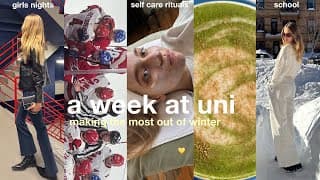 Cozy Winter Days | School, Sister Outings & Self Care