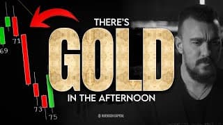 Here's Why You Should Always Trade The Afternoon...