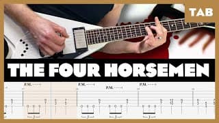 Metallica - The Four Horsemen - Guitar Tab | Lesson | Cover | Tutorial